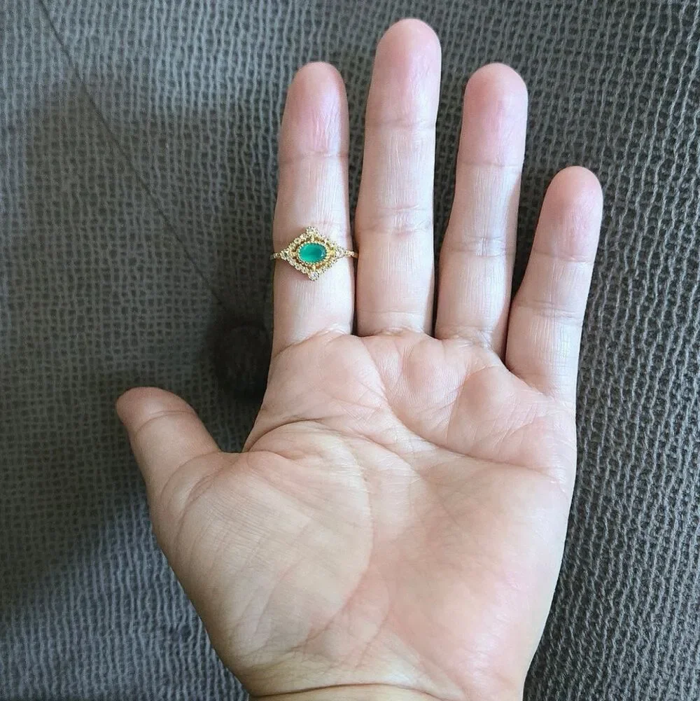 Shivam Green💚 Onyx Ring💍 - NWT